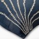 thumbnail image 2 of Fundas de cojín para sofá, funda de almohada azul de 45 x 45 cm para exteriores, hecha a mano en azul pizarra, funda de almohada de nácar, funda de almohada cuadrada de seda de 45 x 45 cm - Luna Azul, 2 of 3