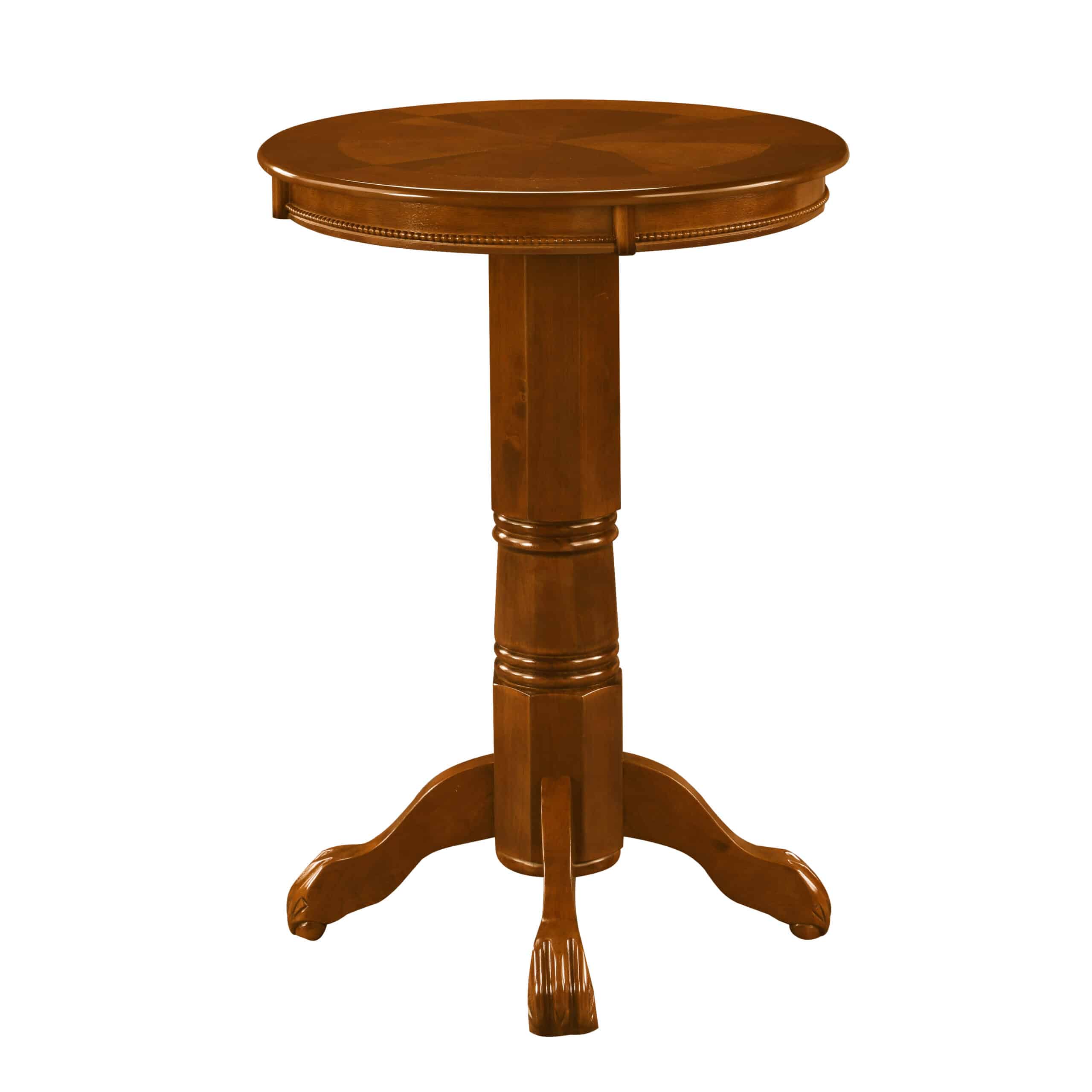 Boraam Florence 42in. Height Round Wood Pub Table - Cherry Finish - image 3 of 6