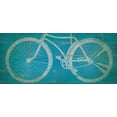 thumbnail image 2 of Marrott, Stephanie 24x13 White Modern Wood Framed Museum Art Print Titled - Bike, 2 of 4