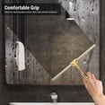 thumbnail image 3 of Nettoyage Facile avec Raclette en Acier Inoxydable, Prise Confortable Robuste et Durable pour Portes en Verre de Douche pour le Nettoyage du Verre Automobile, 3 of 7