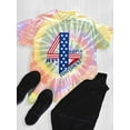 thumbnail image 3 of 4Th Of July, Independence Tie Dye Spiral Men -Image by Shutterstock, Male Small, 3 of 4