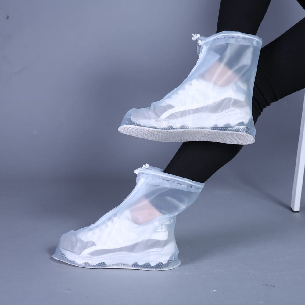 Rain Shoe Covers Waterproof shoes Overshoes Boot Gear Antislip W/ Bungee Closure 
