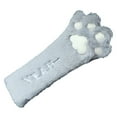 thumbnail image 3 of Cute Seatbelt Covers Cat Claws Appearance Comfortable Soft Plush Car Seat Belt Strap Cover for Women Gray, 3 of 8