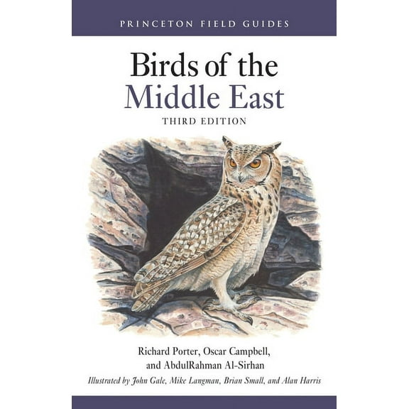 Princeton Field Guides Birds of the Middle East Third Edition, Book 162, (Paperback)