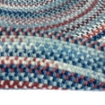 thumbnail image 5 of "Capel Rugs American Heritage Braided Oval Area Rug - Barn Blue - 2' x 4' - Traditional Indoor Rug for Living Room", 5 of 5