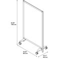 thumbnail image 2 of BBF - Tableau Blanc - sur Pied - 35 Po x 62.01 Po - mobile - Blanc, 2 of 2