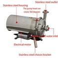 thumbnail image 3 of Sanitary Beverage Centrifugal Pump 304 Stainless Steel Food Grade Centrifugal Pump, 3 of 10
