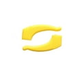 thumbnail image 1 of Glasses Ear Grip 1 Pair Elastic Spectacles Strap Holder Slipping-preventing Care Tools Lightweight for Children Adults Yellow, 1 of 6