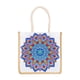 thumbnail image 1 of Pintura Diamantes Bolso Lino Con Bolsas Almacenamiento Ecológicas Comestibles Plegables, 1 of 10