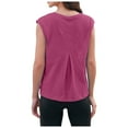 thumbnail image 4 of QUINDOS Womens Tank Tops 2025 Basic Hot Pink Summer Casual Fashion Printed Loose Round Neck Sleeveless Camisoles for Women, 4 of 9