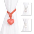 thumbnail image 2 of Creative Heart Window Curtain Tie Rope Tieback Holder Bedroom Home Decoration, 2 of 8
