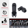 thumbnail image 2 of Langgg 2 Pieces Car Fuel Filling Socket Modified 17mm 12 Point Sockets Accessories Replacement for Power Stroke 6.7L F250 F350, 2 of 8