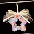 thumbnail image 3 of CHUANK Colorful Stained Glass Star Car Pendant - Elegant Interior Accessory, 3 of 7