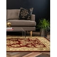 thumbnail image 4 of Rugs.com Aditi Collection Rug – 10' 6 x 16' 5 Red Low Rug Perfect For Living Rooms, Large Dining Rooms, Open Floorplans, 4 of 9