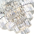 thumbnail image 3 of CWI Lighting Weiss 15 Light Down Transitional Metal Chandelier in Chrome, 3 of 6