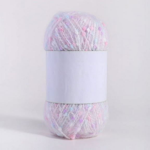 Namzi Colorful powder blue Crocheting Yarn, 2 roll Worsted Weight Acrylic Yarn for Crafting, 40% Polyester & 60% Acrylic Yarn, Soft & Durable Yarn for Knitting, Crocheting Projects