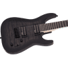 Jackson JS Series Dinky™ Arch Top JS32Q DKA HT, Amaranth Fingerboard, Transparent Black Burst