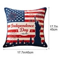 thumbnail image 3 of 4th Of July Independence Day Pillow Covers Patriotic Flag Throw Pillow Cases And Decorative Cushion Covers For Home Sofa Couch, 3 of 6