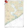 NOAA Chart 11542: New River; Jacksonville 21.00 x 14.83 (Small Format Waterproof)