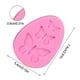 thumbnail image 4 of Billuyoard La galleta del silicón moldea la celebración en relieve del molde que moldea la de azúcar muere Herramientas y accesorios para hornear, 4 of 5
