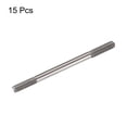 thumbnail image 3 of Uxcell Push Rod Connector Double End Threaded Rod 304 Stainless Steel for DIY RC Car,Boat,Car,M3x45mm,Pack of 15, 3 of 6