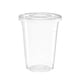 thumbnail image 2 of Vasos desechables de plástico GUSTO Clear con tapas planas, 500 ml, 50 unidades, 2 of 7