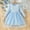 Blue, variant on Girls Pink Princess Dress Long Sleeve Tulle Party Dress for Birthday Holiday Girls Sizes 3-10 Years,Size 3-4 T