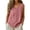 Watermelon Red, variant on TEAJOPSUU Boho Cotton Blend Tank Tops for Women Solid Sleeveless Round Neck Shirts Casual Embroidered Blouses Navy