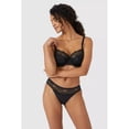 thumbnail image 5 of Gorgeous - Sujetador Almeja para Mujer - Pack de 2 (Negro, Blanco), 5 of 5
