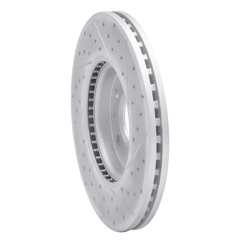 Dynamic Friction Company 830-45045L DFC Geoperformance Rotor - Drilled and Slotted