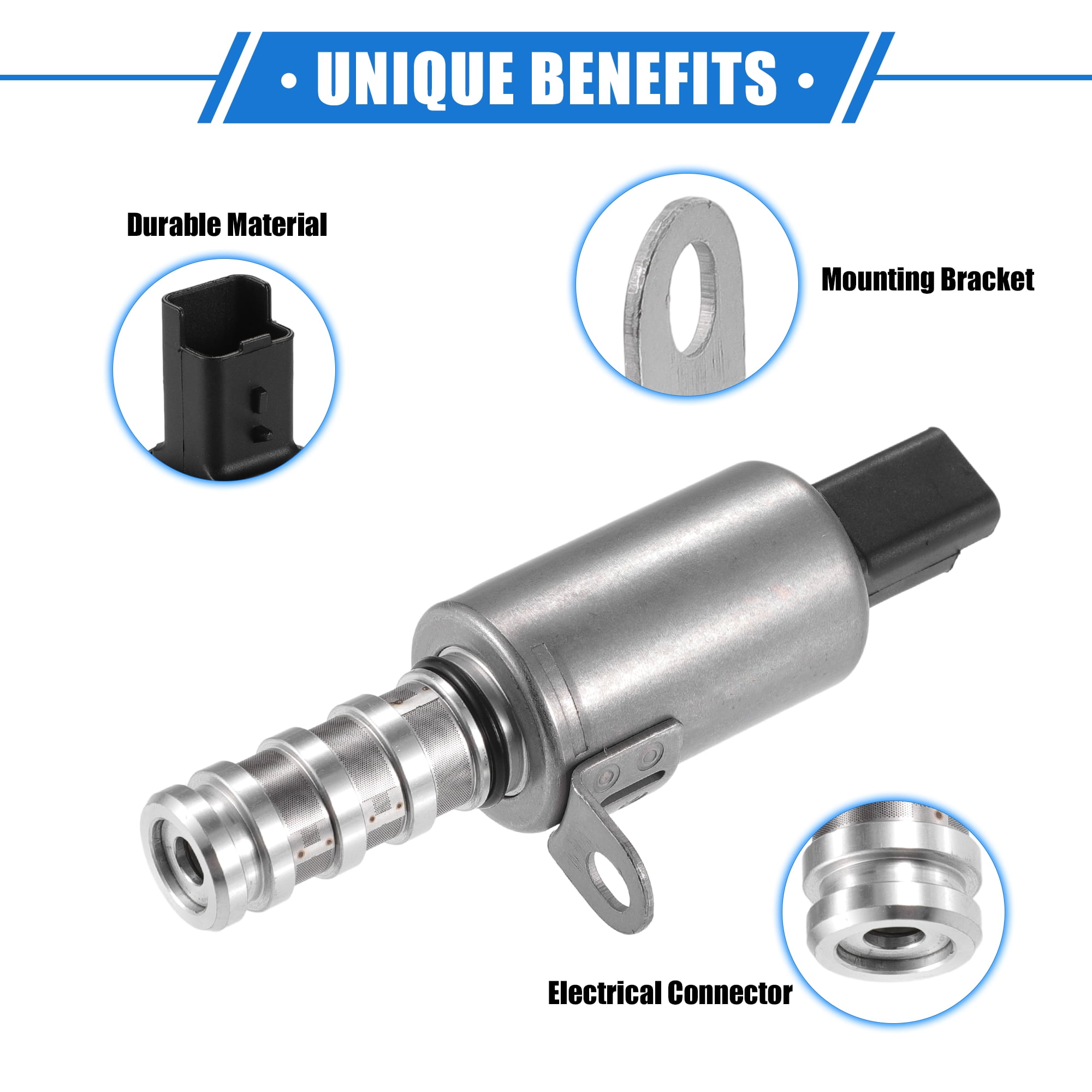 2 Pcs Oil Control Variable Valve Timing VVT Solenoid for Mini Cooper 2002-2015 Oil Control VVT Valve
