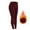 Wine, variant on Women's Plus Women's Yoga Pants Flare/ Long Plus Size Leggings with Pockets 3X Women's Spring and Autumn Winter Solid Color Velvet Sports Fitness Thickened Warm Double Side Pockets Elastic Yoga Pants