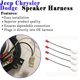 thumbnail image 3 of Paquete de 4 adaptadores de arnés de cables de altavoz para Jeep Wrangler, 3 of 6