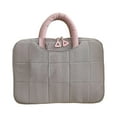 thumbnail image 1 of Maletín para portátil, bolsa de transporte para computadora, informal, de moda, ligero, funda protectora para portátil, para viajes, desplazamientos a Gris, 1 of 8