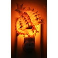 thumbnail image 3 of Seashell Night Light Real Pink Murex Shell Beach Decor w. on/off switch Beautiful Coastal Cottage, 3 of 3