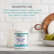 NutriCology Perm A Vite Powder - Gut Health Support - L-Glutamine & Slippery Elm Blend - Intestinal Barrier & Digestive Wellness - Hypoallergenic - 37 Servings - 8.4 oz