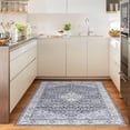 thumbnail image 2 of Tzou Persian Washable Rugs 4x6ft for Living Room(Gray), 2 of 7