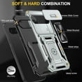 thumbnail image 2 of MYKOMI Case for Google Pixel 10/Pixel 10 Pro with Screen Protector, Slide Camera Lens Cover, Ring Holder, Kickstand, Heavy Duty Shockproof, 2 of 6