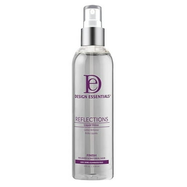 Design Essentials Reflections Liquid Shine Humidity-Resistant Hair Polish Spray, 4 Ounce