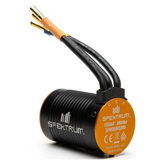 Spektrum Accessories FIRMA 3652 3800Kv 4-pole BL Motorcycle Motor SPMXSM3200 Electric Motors & Accessories