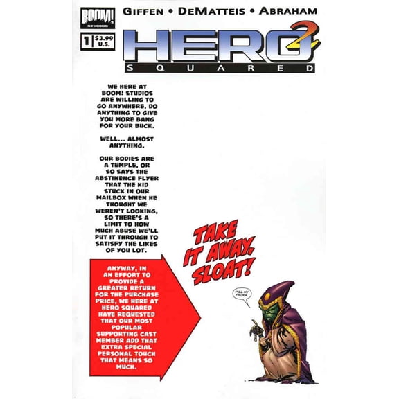 Hero Squared #1A VF ; Boom! Comic Book