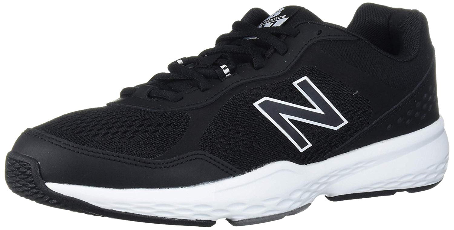 New Balance Mens 517v2 Cross Trainer Shoe, Adult, Black/White - Walmart.com