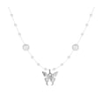 thumbnail image 1 of LYMAYTER Collier Ras du Cou Léger Collier pour Femmes - Perle Synthétique, Ajustable-Cyclable, Résistant à l'Usure, 1 of 6