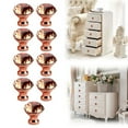 thumbnail image 2 of drawer knobsglass knobs, cabinet handlesCrystal Glass Drawer Knobs - Diamond Cabinet Pulls Handles for Wardrobe Furniture, Single Hole Circular Hardware, 2 of 9