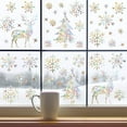 thumbnail image 6 of Teissuly AntiCollision Window Decals For Glass Clings Save Birds Non Adhesive Christmas Snowflake Stickers,50 PCS, 6 of 8