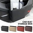 thumbnail image 2 of Universal Car Leather Garbage Bin Multifunctional Storage Box 20.5x14.5x4cm, 2 of 8