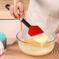 thumbnail image 4 of Oleegame 2PC Tin Foil Roll Red Kitchen Daily Necessities New Four Piece Set Multifunctional Silicone Spatula Scraper Butter Red, 4 of 9
