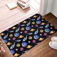 thumbnail image 5 of Balery Whales In Space Doormat, Durable Flannel Fabric, Waterproof Stain and Fade Resistant, Low Profile,Indoor Outdoor Door Mats, Easy Clean Patio Entrance Mat, 16x24in, 5 of 9