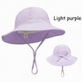 thumbnail image 2 of Gibobby Baby Sun Hat UPF 50+ Sun Protective Toddler Bucket Hat Cartoon Print Wide Brim Summer Outdoor Play Beach Hat for Boys Girls 12-18 Months 1T 2T 3T 4T 5T 6T(S,D), 2 of 7