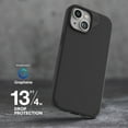 thumbnail image 5 of ZAGG Manhattan Snap iPhone 15 Case - Premium Silicone iPhone Case for iPhone 15 Durable Graphene Material Smooth Surface with a Comfortable Ripple Grip MagSafe Phone Case, 5 of 9